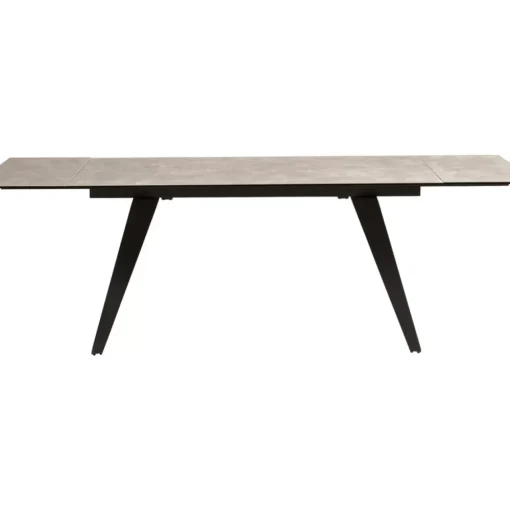 KARE Design Tische-Ausziehtisch Amsterdam Dunkel 160(40+40)X90Cm
