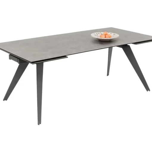 KARE Design Tische-Ausziehtisch Amsterdam Dunkel 200(45+45)X100Cm