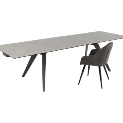 KARE Design Tische-Ausziehtisch Amsterdam Dunkel 200(45+45)X100Cm