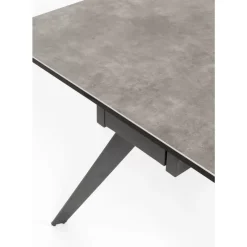 KARE Design Tische-Ausziehtisch Amsterdam Dunkel 200(45+45)X100Cm