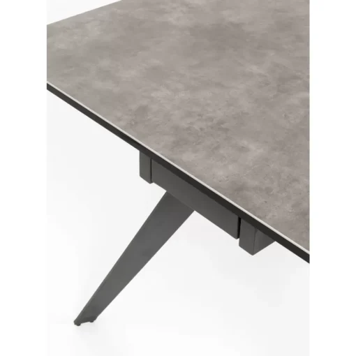 KARE Design Tische-Ausziehtisch Amsterdam Dunkel 200(45+45)X100Cm
