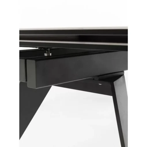 KARE Design Tische-Ausziehtisch Amsterdam Dunkel 200(45+45)X100Cm
