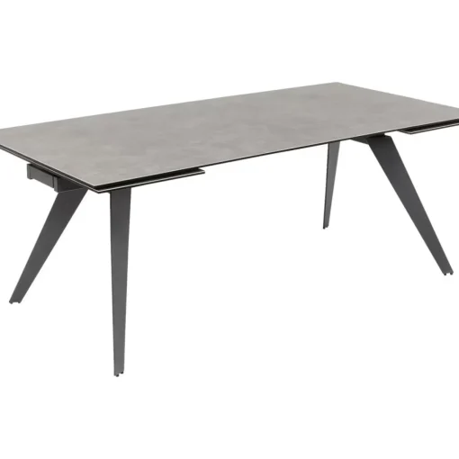 KARE Design Tische-Ausziehtisch Amsterdam Dunkel 200(45+45)X100Cm