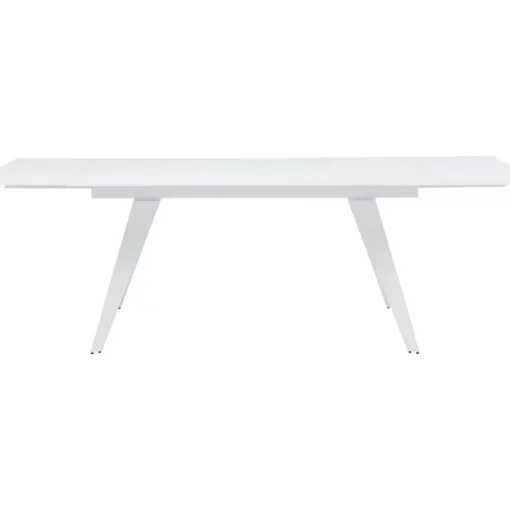 KARE Design Tische-Ausziehtisch Amsterdam Weiss 160(40+40)X90Cm