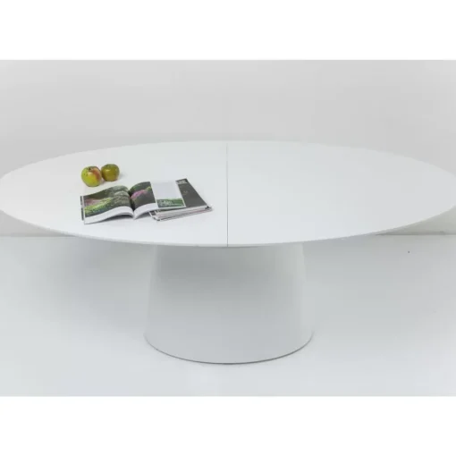 KARE Design Tische-Ausziehtisch Benvenuto Weiss 200(50)X110Cm