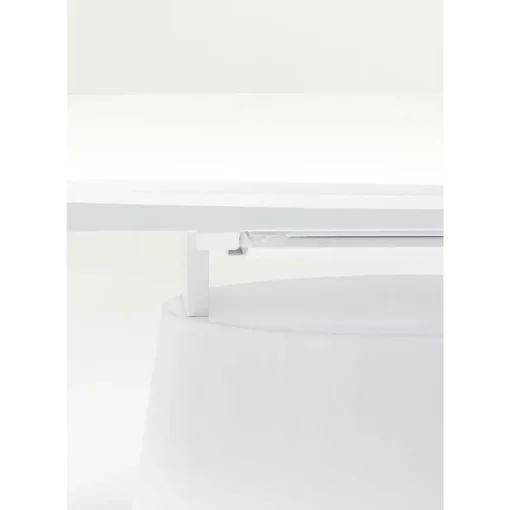 KARE Design Tische-Ausziehtisch Benvenuto Weiss 200(50)X110Cm