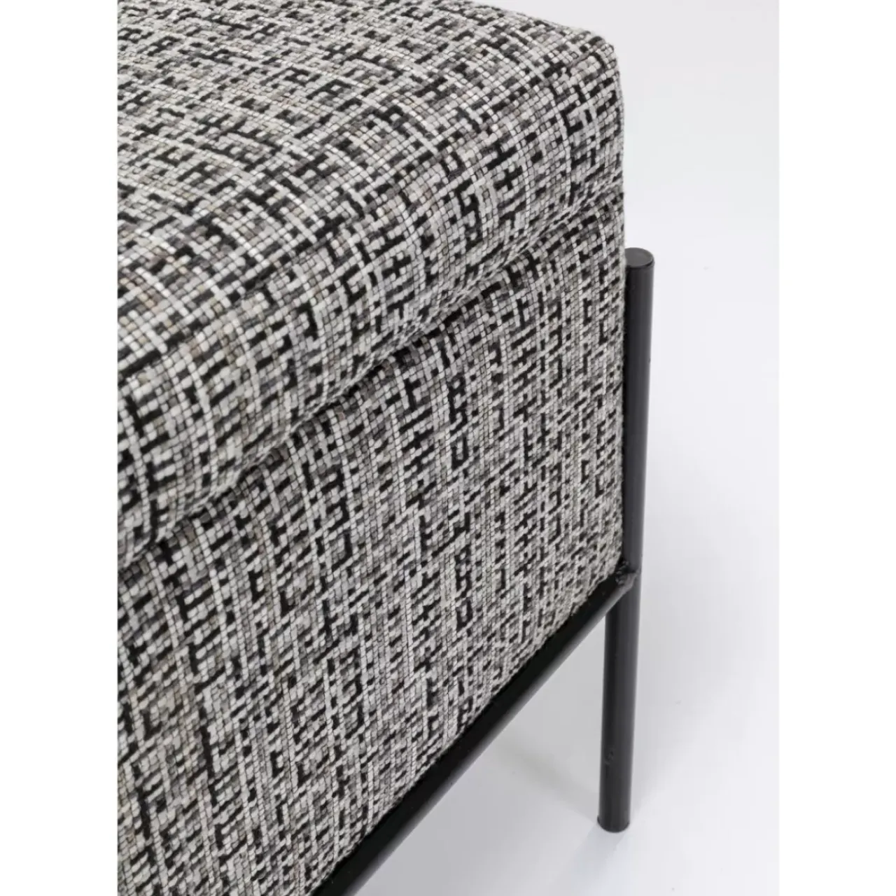 KARE Design Sitzbänke-Bank Buttons Storage B&W Gros