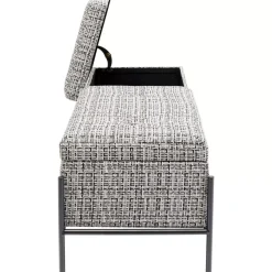 KARE Design Sitzbänke-Bank Buttons Storage B&W Gros