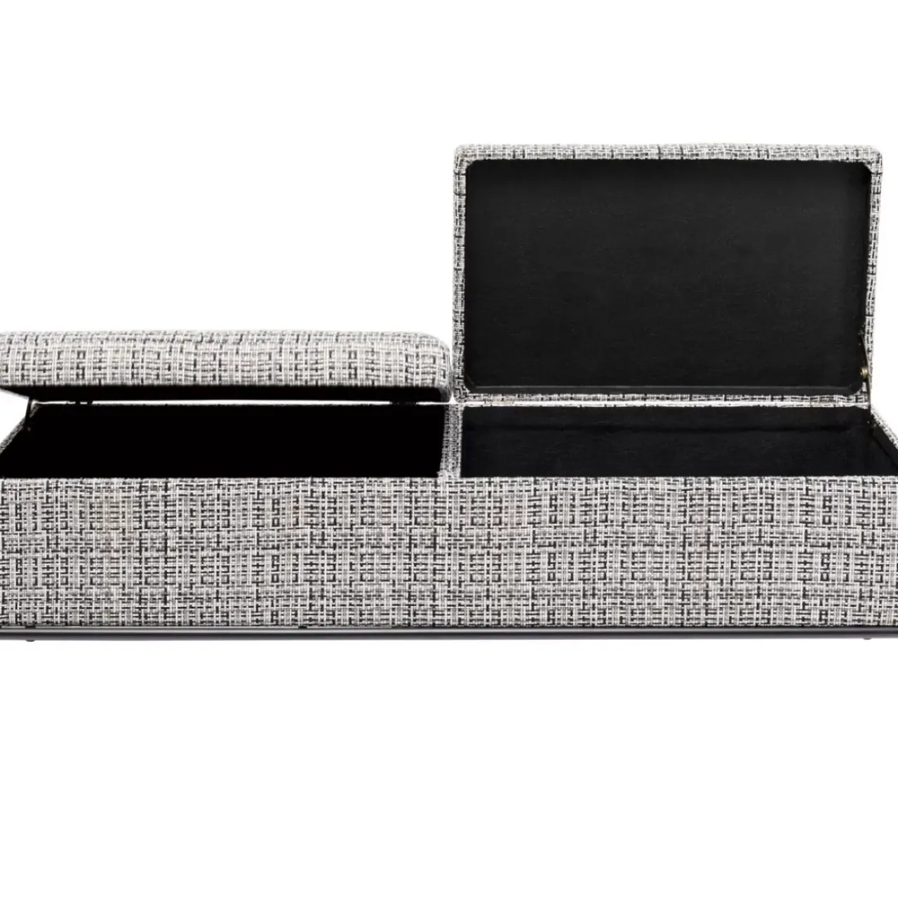 KARE Design Sitzbänke-Bank Buttons Storage B&W Gros