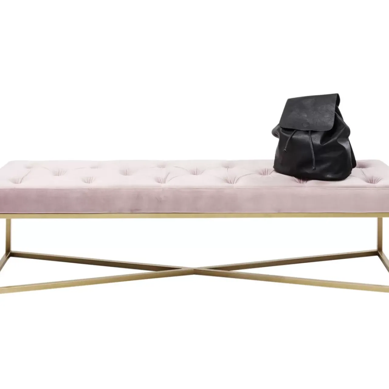 KARE Design Sitzbänke-Bank Crossover Rose Messing 150X40Cm