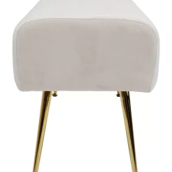 KARE Design Sitzbänke-Bank Deria Velvet Creme 110Cm