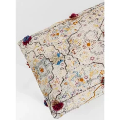 KARE Design Sitzbänke-Bank Desna Patchwork Creme Multi 80Cm