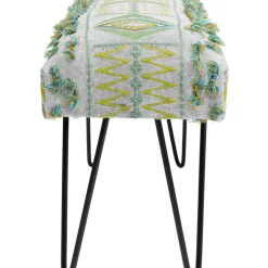 KARE Design Sitzbänke-Bank Desna Patchwork Grun 80Cm