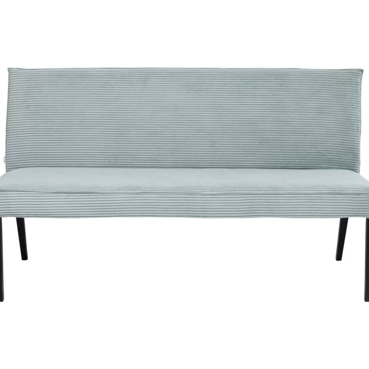 KARE Design Sitzbänke-Bank Ledro Cord Blau 165Cm