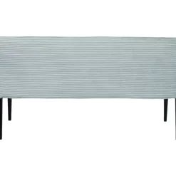 KARE Design Sitzbänke-Bank Ledro Cord Blau 165Cm