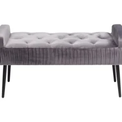 KARE Design Sitzbänke-Bank Lofty Grau Schwarz