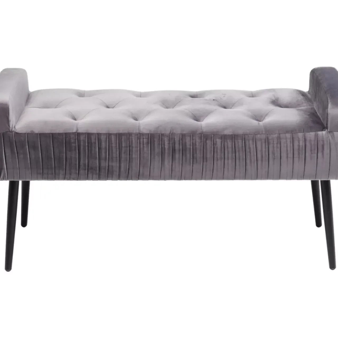 KARE Design Sitzbänke-Bank Lofty Grau Schwarz