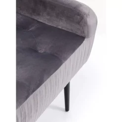 KARE Design Sitzbänke-Bank Lofty Grau Schwarz