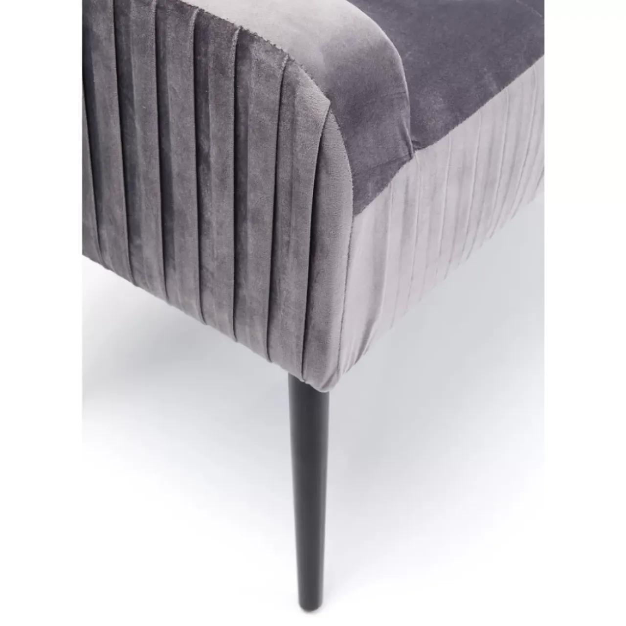 KARE Design Sitzbänke-Bank Lofty Grau Schwarz