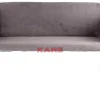 KARE Design Sitzbänke-Bank Mode Velvet Grau
