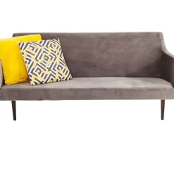 KARE Design Sitzbänke-Bank Mode Velvet Grau