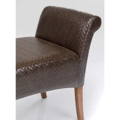 KARE Design Sitzbänke-Bank Motley Textum Braun