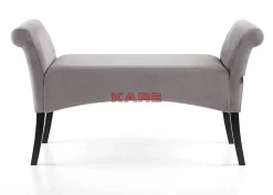 KARE Design Sitzbänke-Bank Motley Velvet Silvergrey