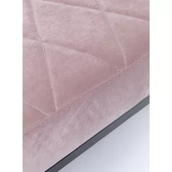 KARE Design Sitzbänke-Bank Smart Rosa Schwarz 150X40Cm