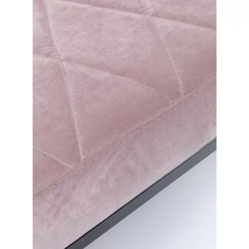 KARE Design Sitzbänke-Bank Smart Rosa Schwarz 150X40Cm