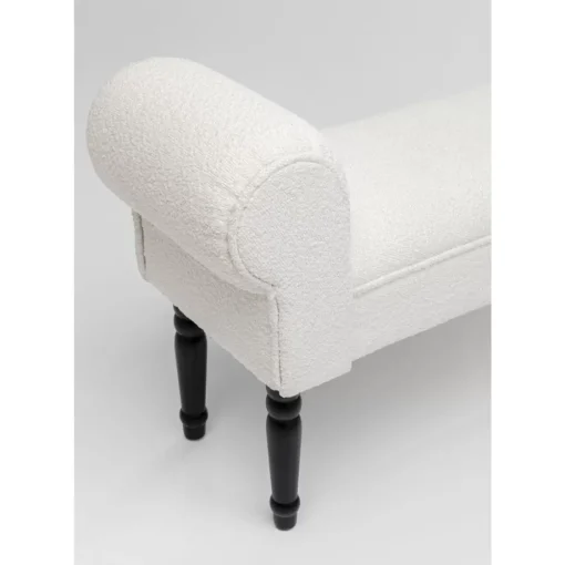 KARE Design Sitzbänke-Bank Wing Creme Schwarz