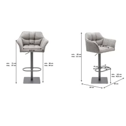 KARE Design Sitzbänke-Barhocker Thinktank Base