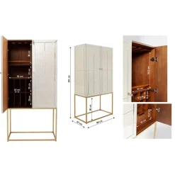 KARE Design Bars-Barschrank Luxury Champagne