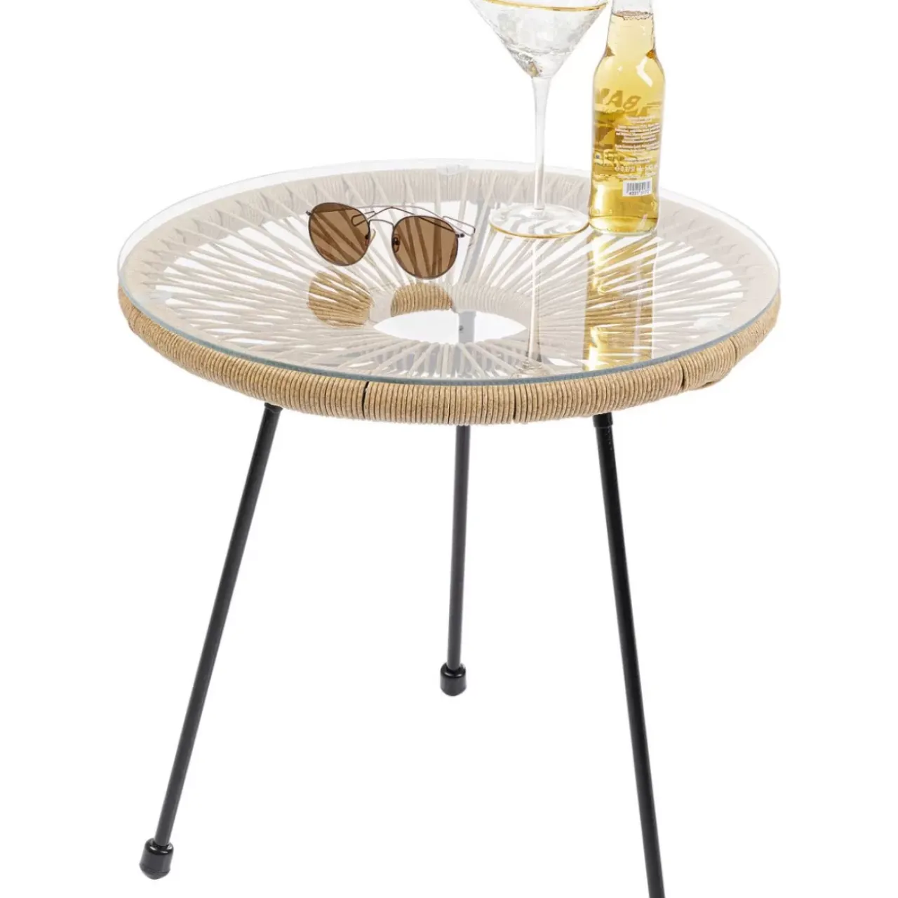 KARE Design Outdoormöbel-Beistelltisch Acapulco Natur