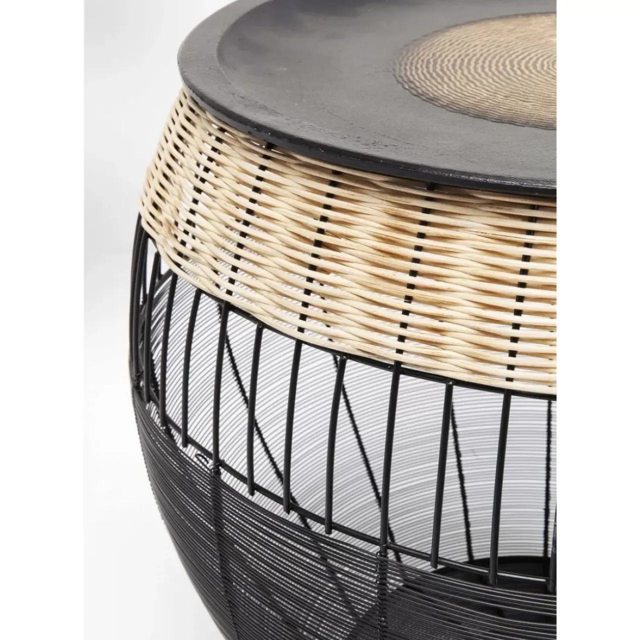 KARE Design Tische-Beistelltisch African Drums (2/Set)