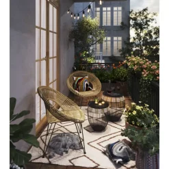 KARE Design Tische-Beistelltisch African Drums (2/Set)