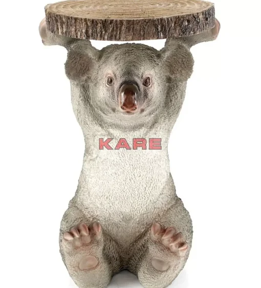 KARE Design Tische-Beistelltisch Animal Koala O33Cm