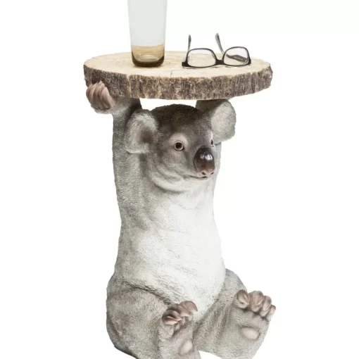 KARE Design Tische-Beistelltisch Animal Koala O33Cm