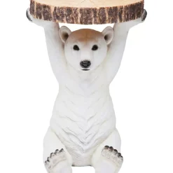 KARE Design Tische-Beistelltisch Animal Polar Bear O37Cm