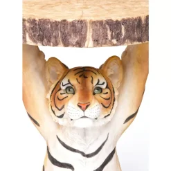 KARE Design Tische-Beistelltisch Animal Tiger O35Cm