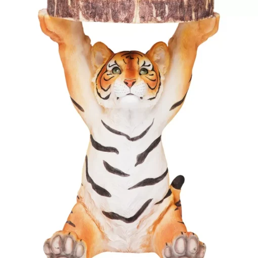 KARE Design Tische-Beistelltisch Animal Tiger O35Cm