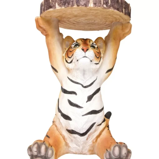 KARE Design Tische-Beistelltisch Animal Tiger O35Cm