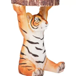 KARE Design Tische-Beistelltisch Animal Tiger O35Cm