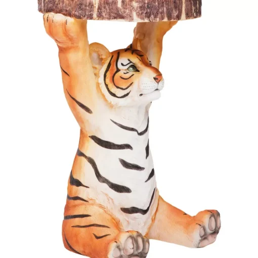 KARE Design Tische-Beistelltisch Animal Tiger O35Cm