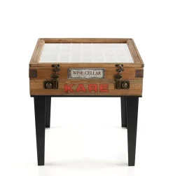 KARE Design Tische-Beistelltisch Collector Nature 55X55Cm