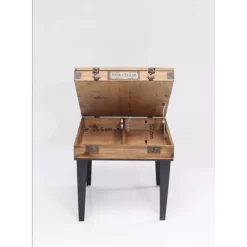 KARE Design Tische-Beistelltisch Collector Nature 55X55Cm