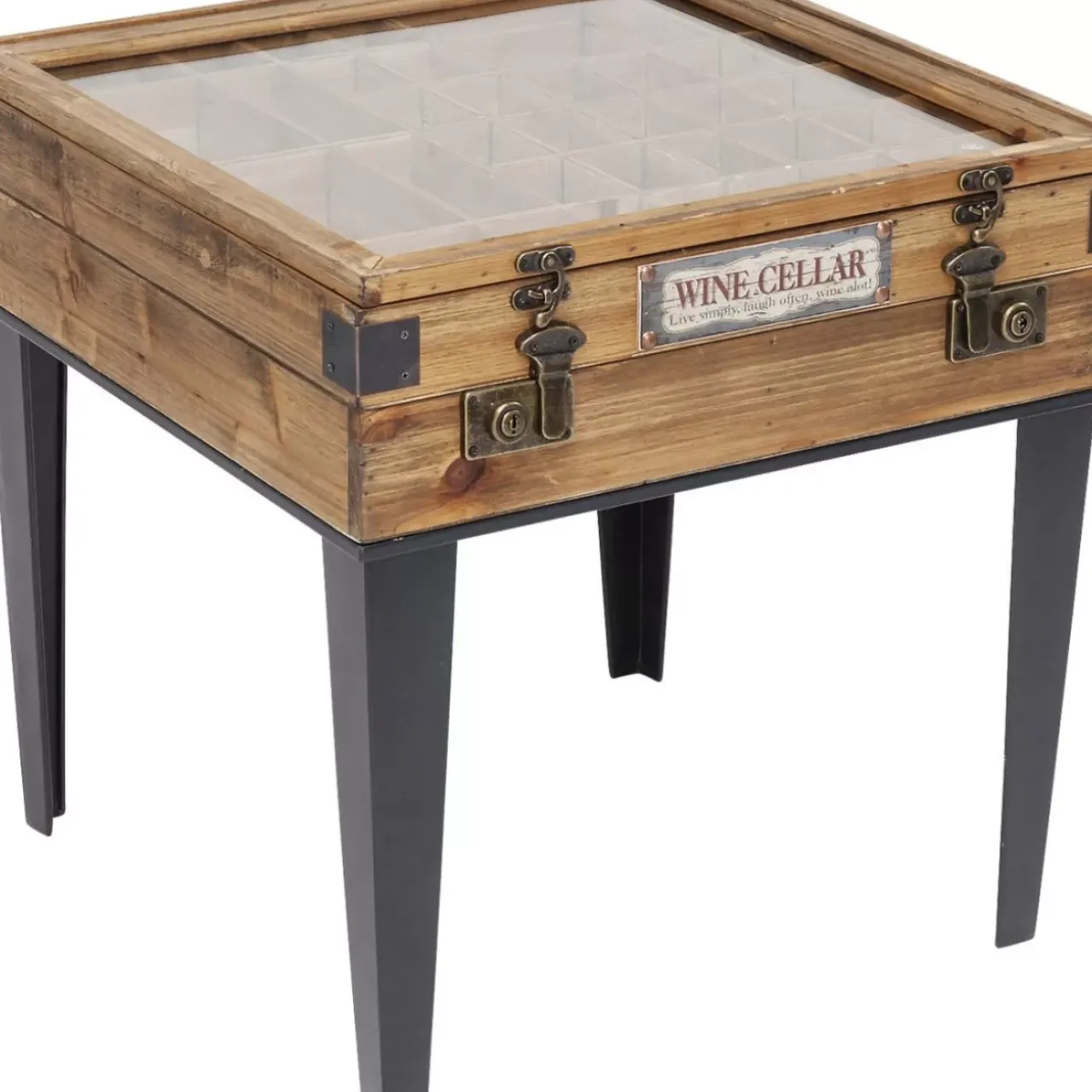 KARE Design Tische-Beistelltisch Collector Nature 55X55Cm