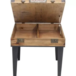 KARE Design Tische-Beistelltisch Collector Nature 55X55Cm