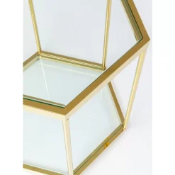 KARE Design Tische-Beistelltisch Comb Gold 55