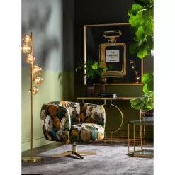 KARE Design Tische-Beistelltisch Comb Gold 55