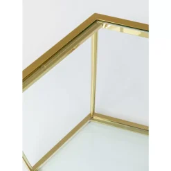 KARE Design Tische-Beistelltisch Comb Gold 55